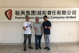 越南骏兴集团与铭科包装机签约