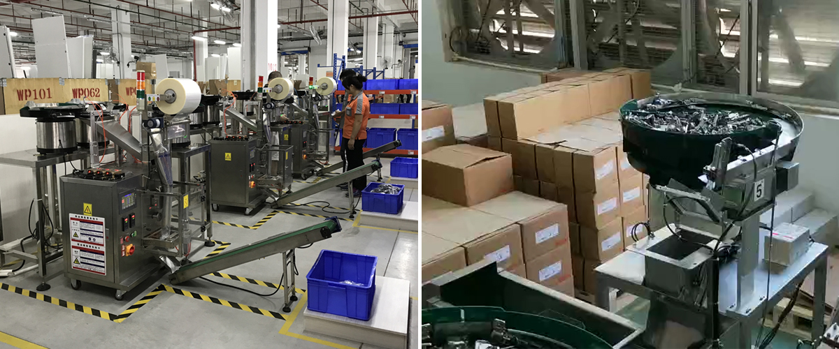 欧派集团钦定广东铭科包装机为五金分拣包装机指定供应商